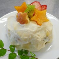豆腐クリームケーキ　日野菜キッチン　レシピ